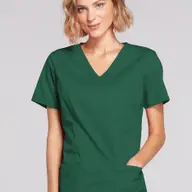 Ce caracteristici au halatele medicale antimicrobiene Mock Wrap