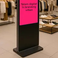 Totem digital în branding urban: cum devii vizibil într-un oraș aglomerat
