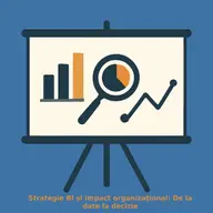 Strategie BI și impact organizațional: de la date la decizie