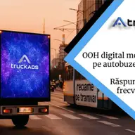 OOH digital mobil sau reclame pe autobuze și tramvaie? Răspunsuri la cele mai frecvente întrebări