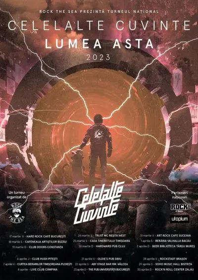Turneu trupa Celelalte Cuvinte