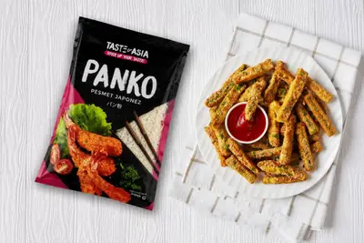 Pesmetul panko: origine, utilizări și diferențe față de cel clasic