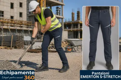 Confort si rezistenta pentru fiecare zi de lucru cu Emerton S-stretch pe Echipamente360.ro