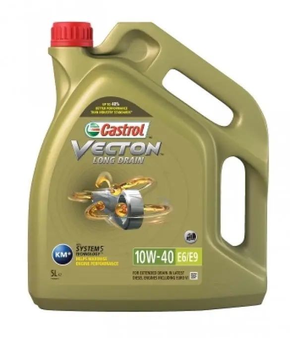 Ulei motor Vecton Long Drain 10W-40 E6/E9, 5l - Castrol prin eAGROpds.ro