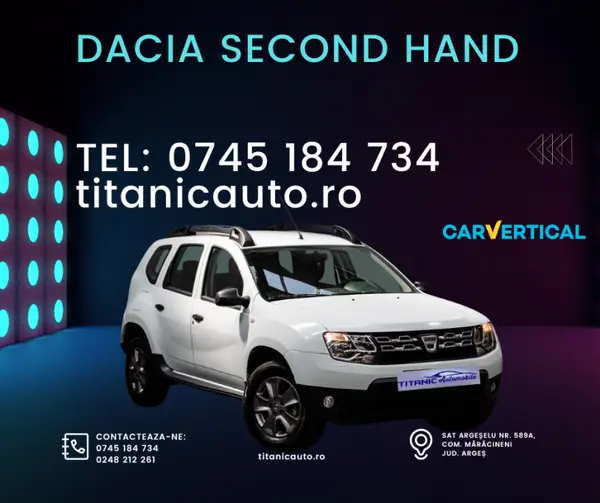 De unde poți achziționa mașini Dacia second hand?