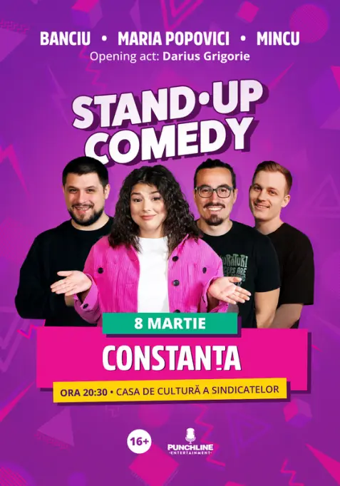 Stand-up cu Maria Popovici, Mincu si Banciu