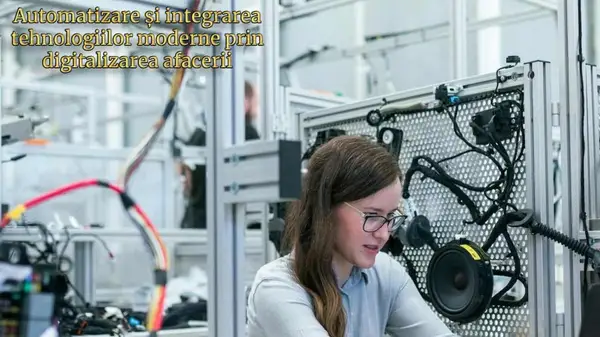 Digitalizarea afacerii, automatizare și integrarea tehnologiilor moderne