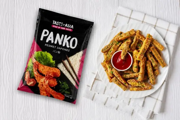 Pesmetul panko: origine, utilizări și diferențe față de cel clasic