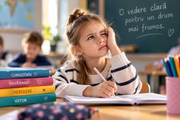 Copilul vede bine la școală? Semnele care pot indica o problemă de vedere