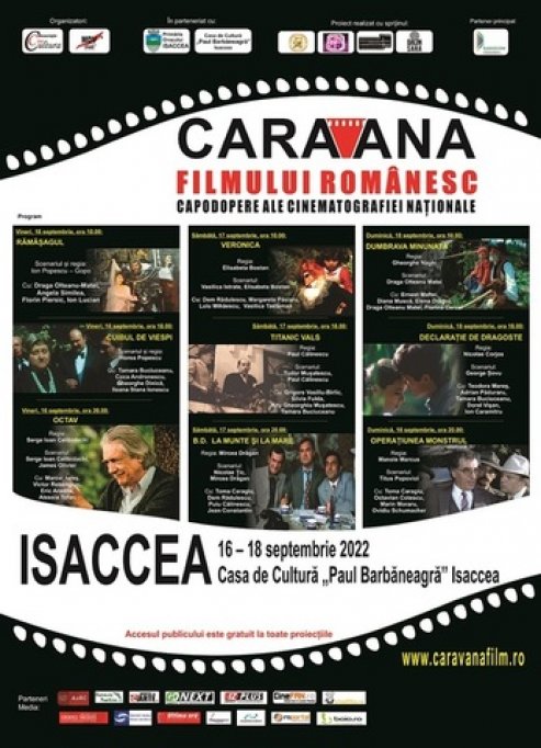 Caravana filmului românesc la Isaccea