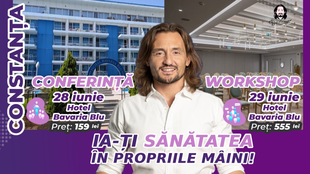 Conferinta: Ia-ți sănătatea în propriile mâini!