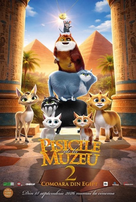 Pisicile de la muzeu 2: Comoara din Egipt